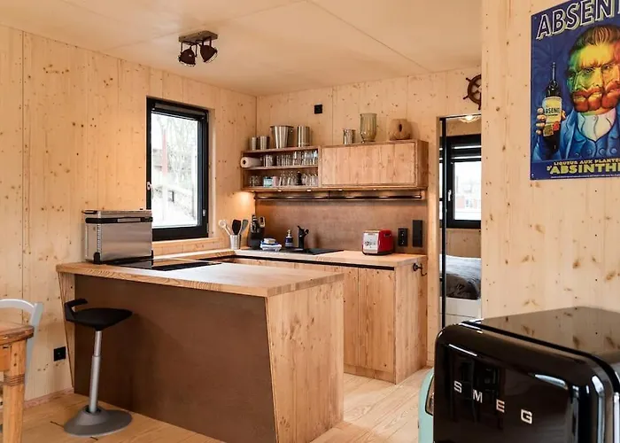 Hausboot Diva Mit Kamin - Winter Auf Der Dove Elbe